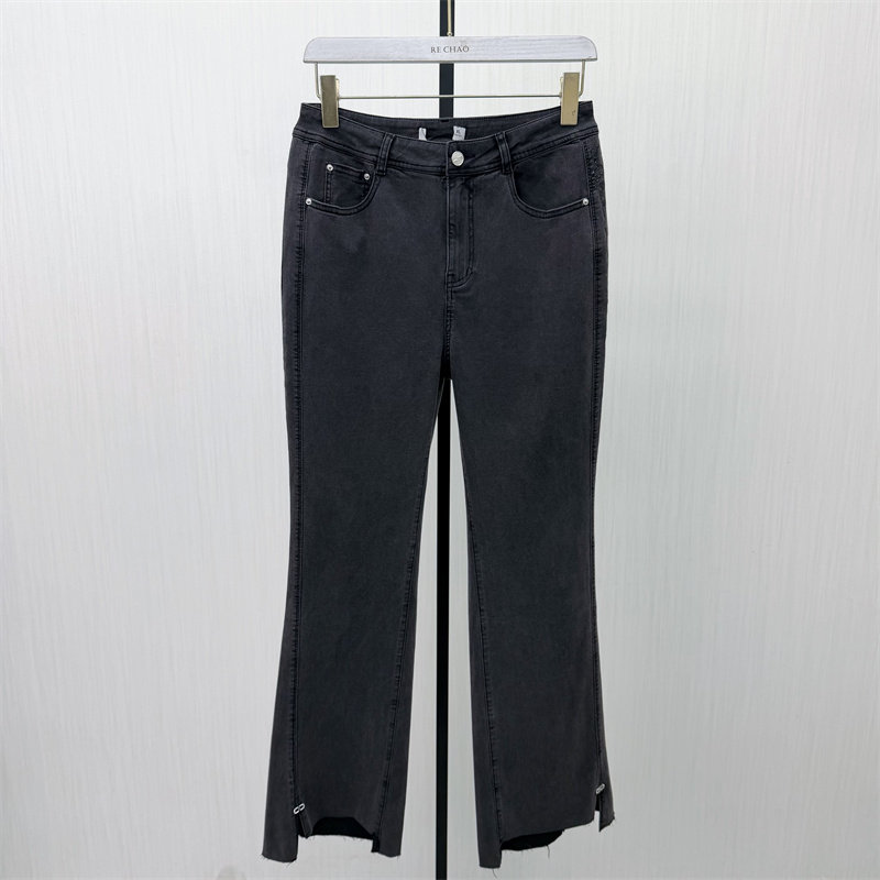 香●2026夏季新品 直筒小脚牛仔裤女高腰显瘦修身长裤铅笔裤1362