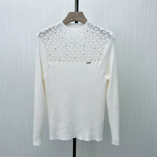 2025冬季 显瘦内搭长袖 新品 女气质修身 上衣5202 针织打底衫