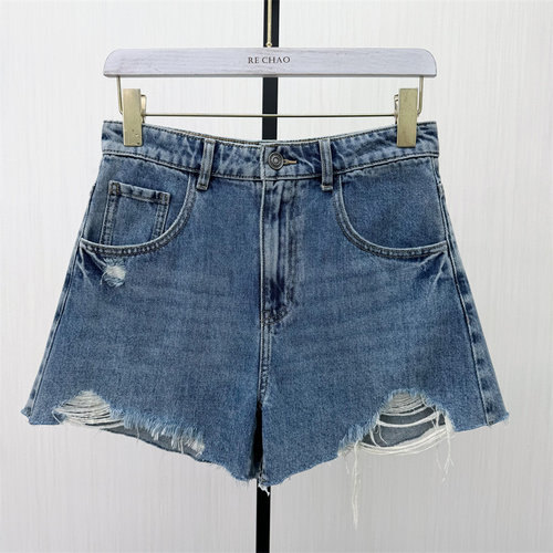 S●2026夏季新品 牛仔短裤女高腰显瘦直筒休闲百搭a字阔腿裤900