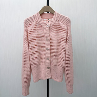 2026春季 毛衫 新品 女气质宽松休闲百搭长袖 上衣322 针织开衫 彩