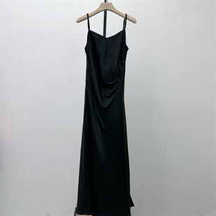 良月●2026夏季新品 垂感吊带连衣裙女修身显瘦气质内搭长裙2516