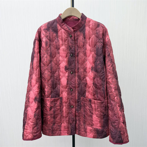 S●2026春季新品 新中式夹棉外套女设计感休闲宽松长袖夹克321