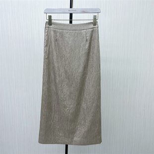 直筒西装 新品 半身裙女气质高腰显瘦包臀一步裙3987 2025秋季 芭