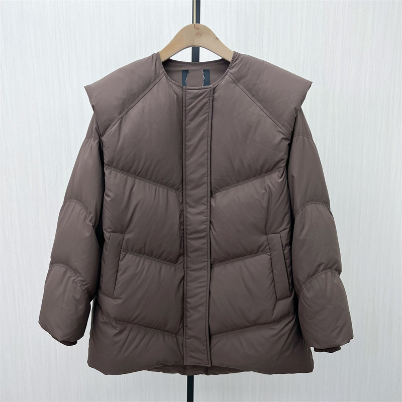 KA●2025冬季新品 羽绒服女中长款时尚宽松加厚鸭绒保暖外套0432