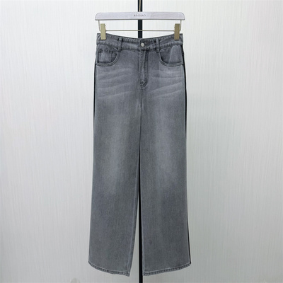 图●2026夏季新品 阔腿牛仔裤女高腰显瘦宽松直筒休闲长裤5810