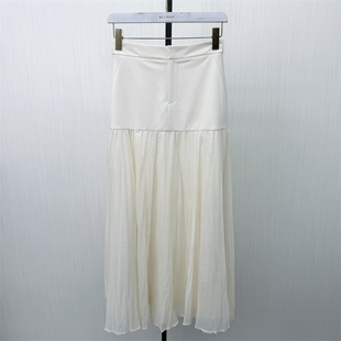 迪●2026春季新品 伞裙半身裙女高腰显瘦气质百搭大摆长裙1313