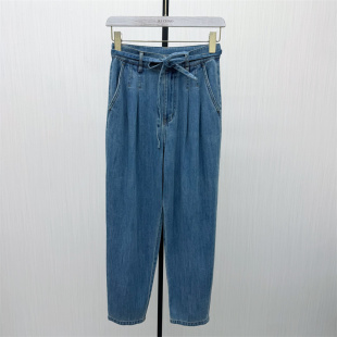 女高腰显瘦宽松休闲长裤 fei 哈伦牛仔裤 新品 老爹6030 2026春季