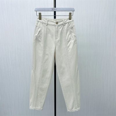 C●2025秋季新品 哈伦裤女高腰显瘦宽松通勤百搭休闲长裤5223