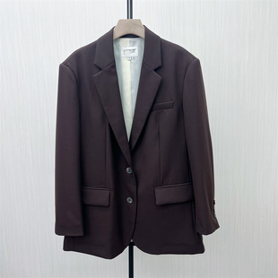 2025秋季 休闲经典 新品 外套女时尚 宽松百搭西服大衣7070 西装 fei