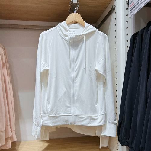 优衣库女装防紫外线网眼开衫防晒衣透气防晒服25春夏新款476113