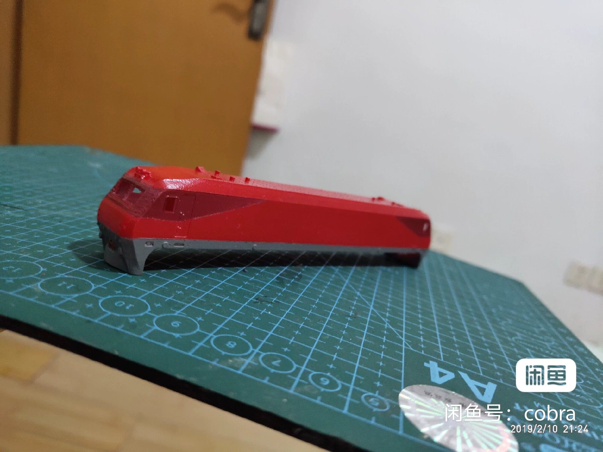【n比例火车】hxd3d电力机车树脂白模、无动力、无电弓