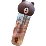 Line friends, мультяшная чайная чашка, милая пластиковая кукла, Южная Корея