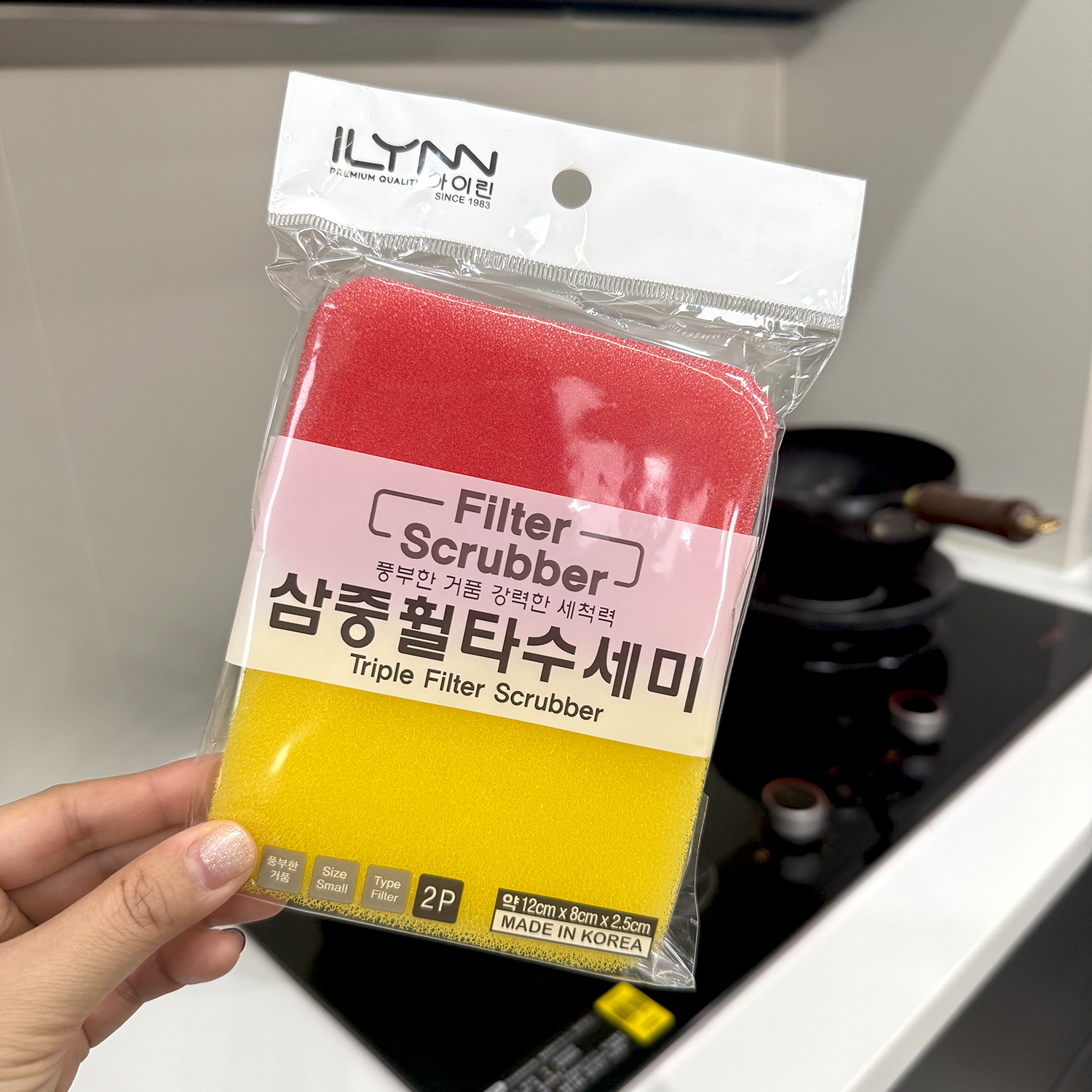 韩国ILYNN海绵洗碗刷刷碗刷锅