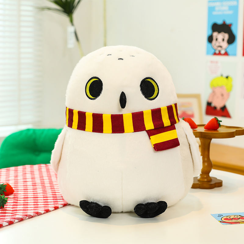 哈利波特海德薇玩偶毛绒玩具公仔猫头鹰公仔抱枕生日礼物毛绒公仔