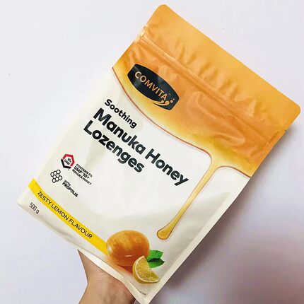 新西兰康维他麦卢卡蜂胶糖蜂蜜糖本土润喉10+薄荷柠檬本土现货
