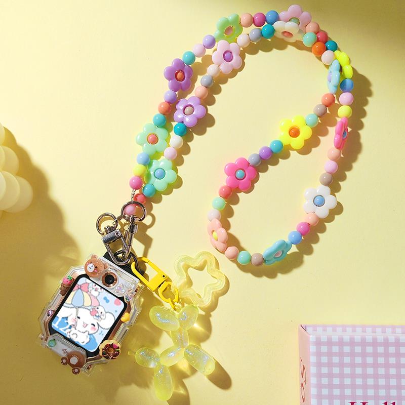 适用小天才电话手表挂绳Z10小清新Z7表带Z8A/Z9挂脖套Z6pro保护壳