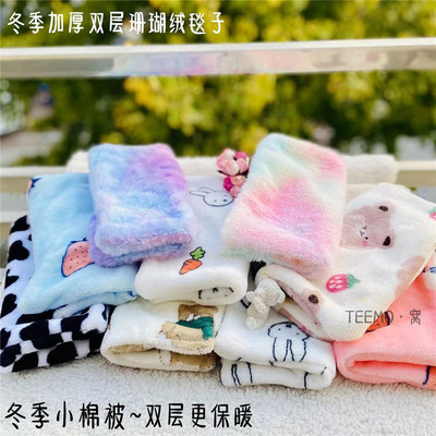 豚鼠金丝熊仓鼠刺猬龙猫貂蜜袋鼯松鼠冬季毛毯小棉被鹦鹉