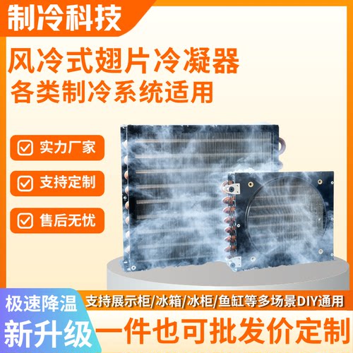 风冷式冷凝器蒸发器工业制冷机