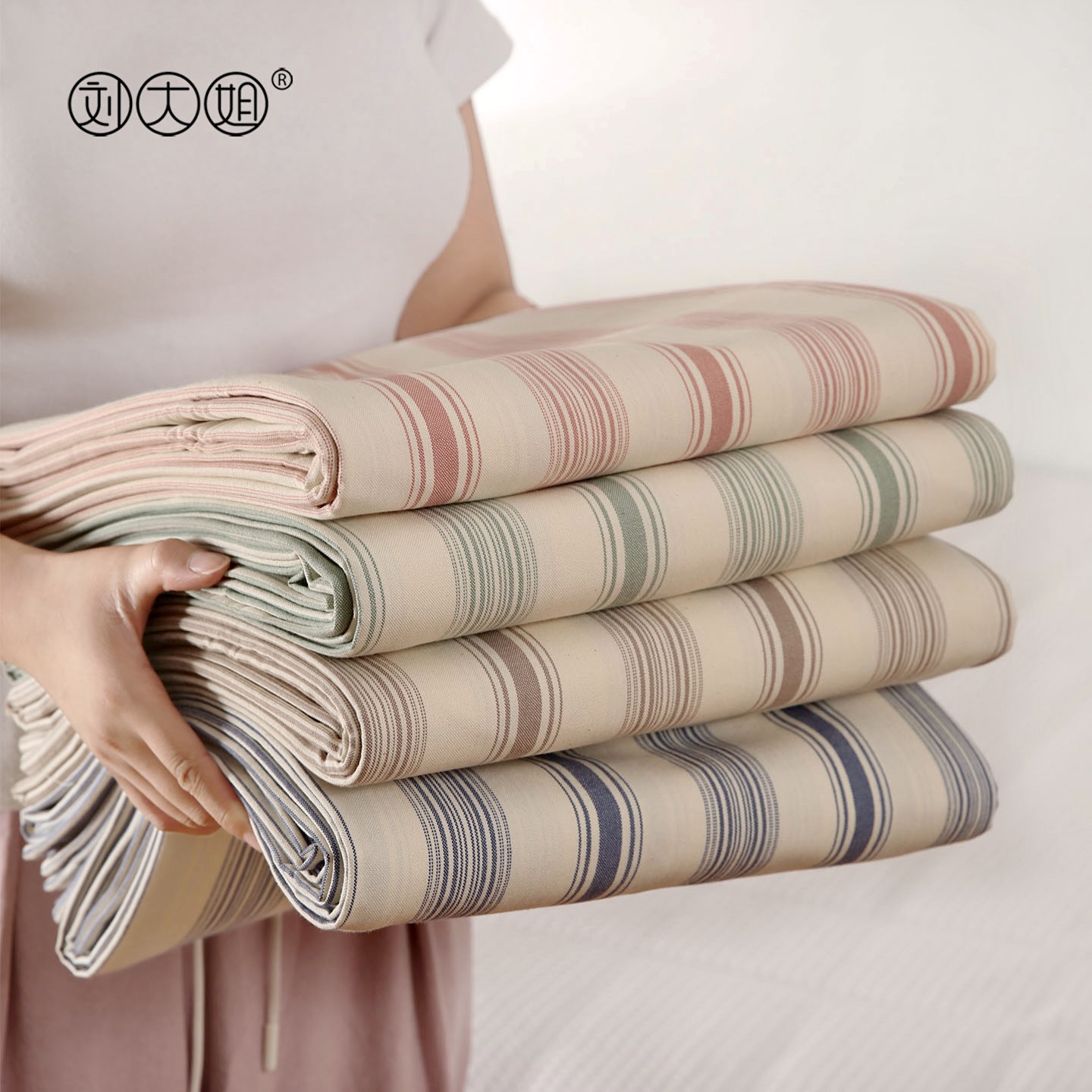 A类精梳棉老粗布床单四季睡单