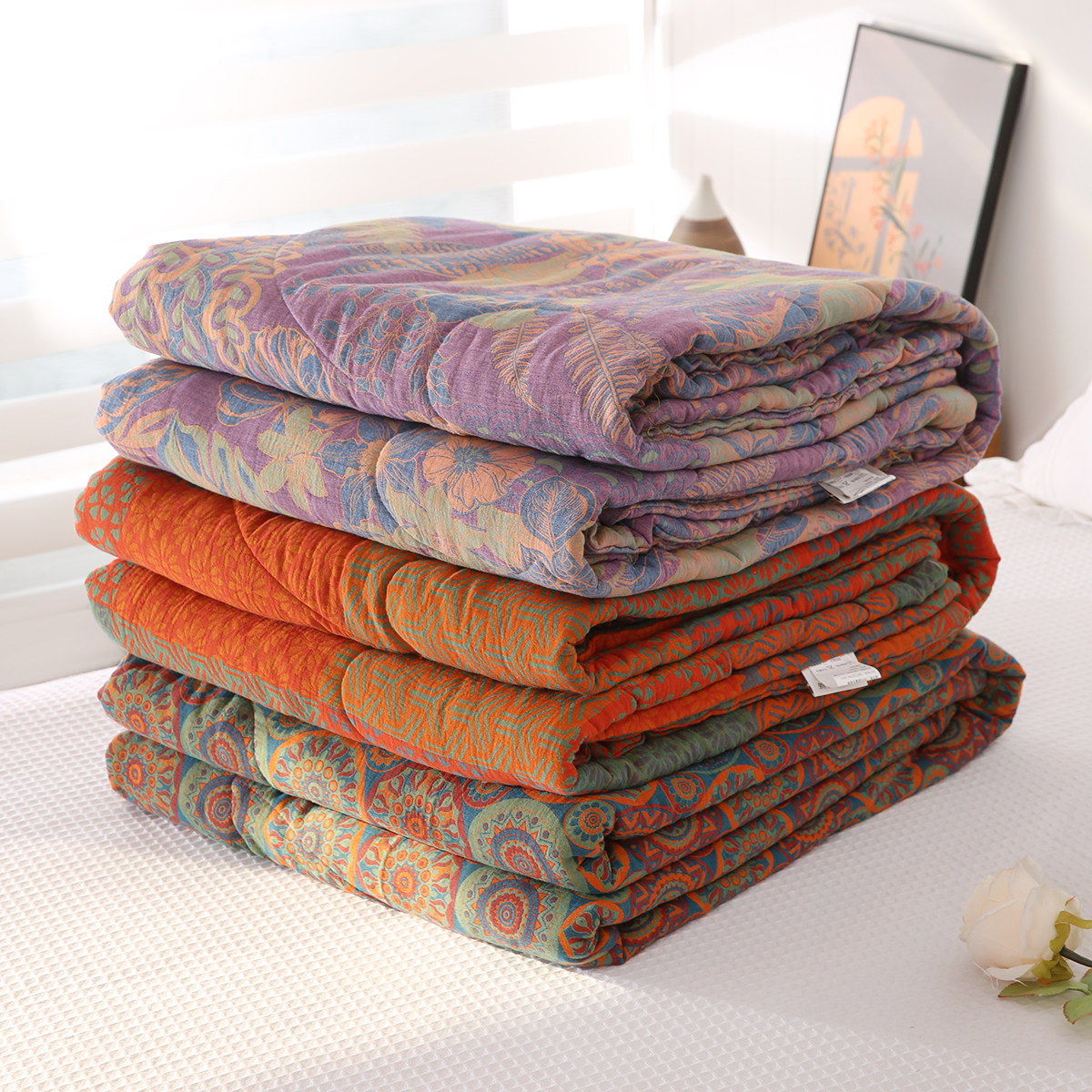 巨软！双层纱棉花被精梳棉母婴裸睡可水洗春秋冬被新疆棉花被芯,床上用品,棉花被,淘宝优惠券,粉丝福利购,淘宝优惠卷