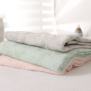 刘大姐A类提花水洗棉夏凉被棉花被空调被夏季 母婴级纯棉被可水洗