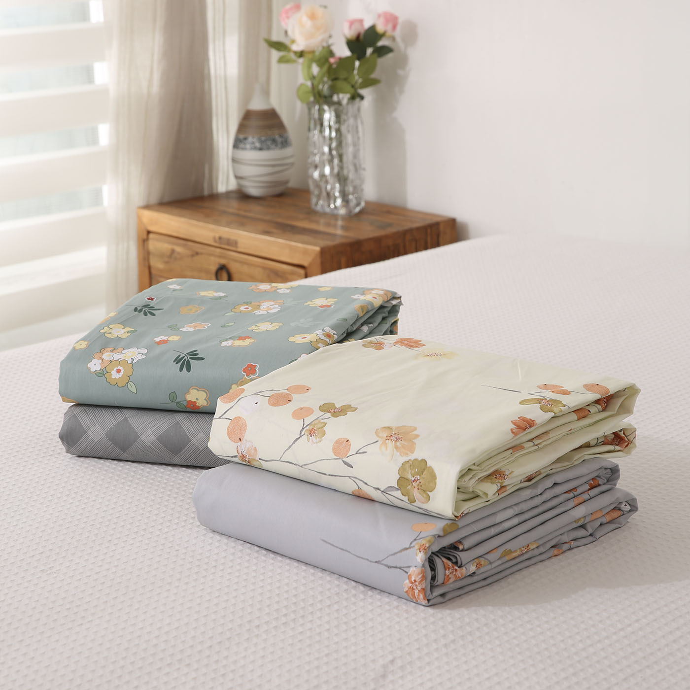 纯棉老粗布床单加厚双人四季被单