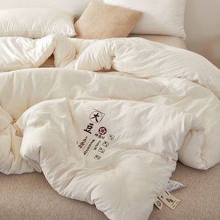 A类大豆纤维被子夏凉被空调被冬被春秋被芯单人四季 通用棉被宿舍