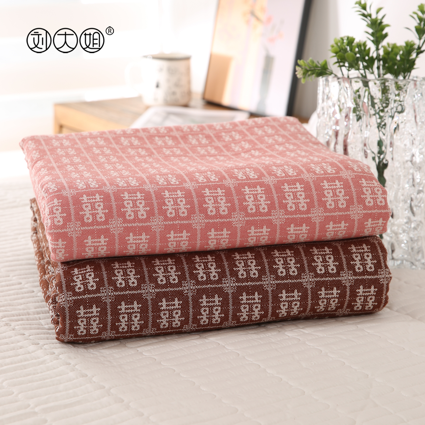 全棉加厚老粗布提花床单