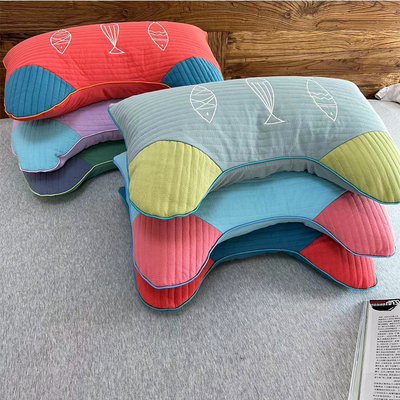 蝶形荞麦枕枕靠枕多用枕头