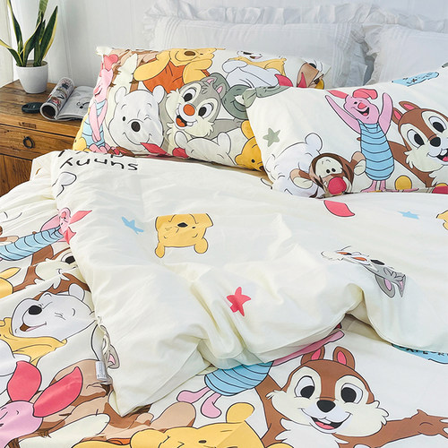 床单纯棉单双人全棉四件套刘大姐