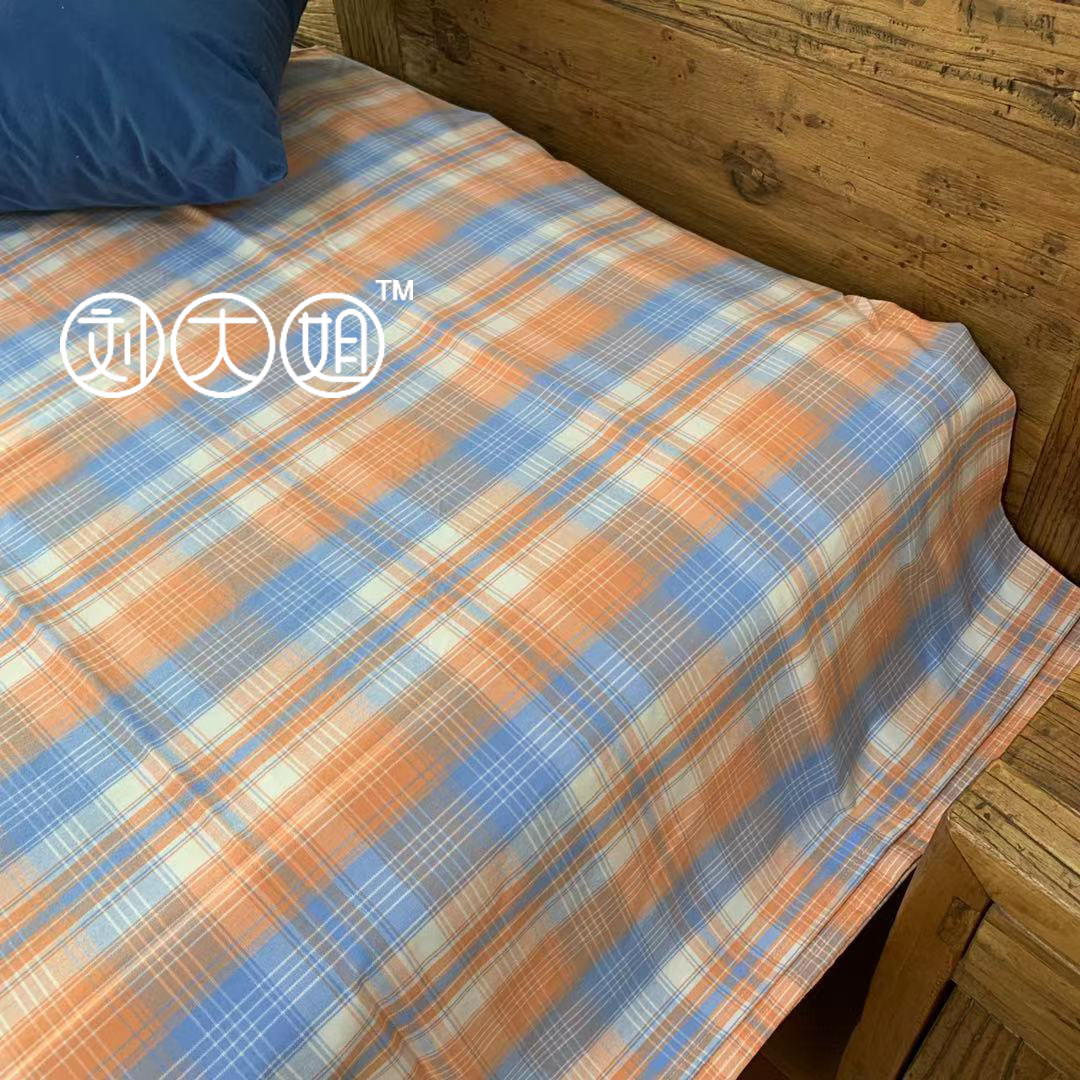 刘大姐家 出口好货！经纬纯棉淡雅清新粗布床单 单件枕套 1.5m床,床上用品,床单,淘宝优惠券,粉丝福利购,淘宝优惠卷