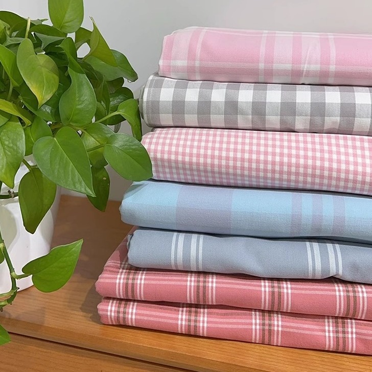 高品质尾货！老粗布磨毛加厚加密纯棉三件套双人四季床单被单套件