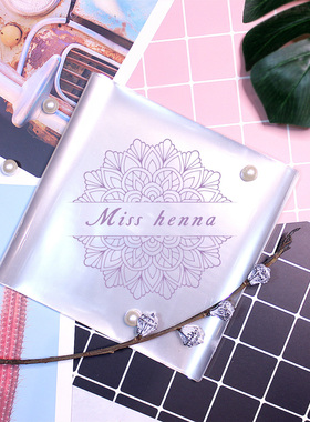 Miss海娜小姐姐17x17 海娜膏纹身果汁专用玻璃纸 100张精品