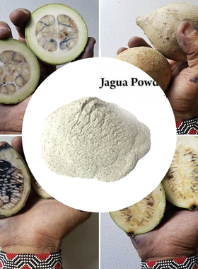 Miss海娜jagua草本果汁纹身粉 两周仿真纹身膏 jagua powder10G