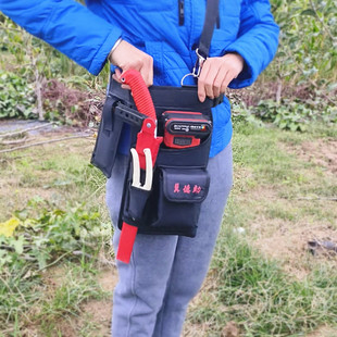 2025新款电动修枝剪工具包果树电修剪腰包锯子手剪工具包结实耐用