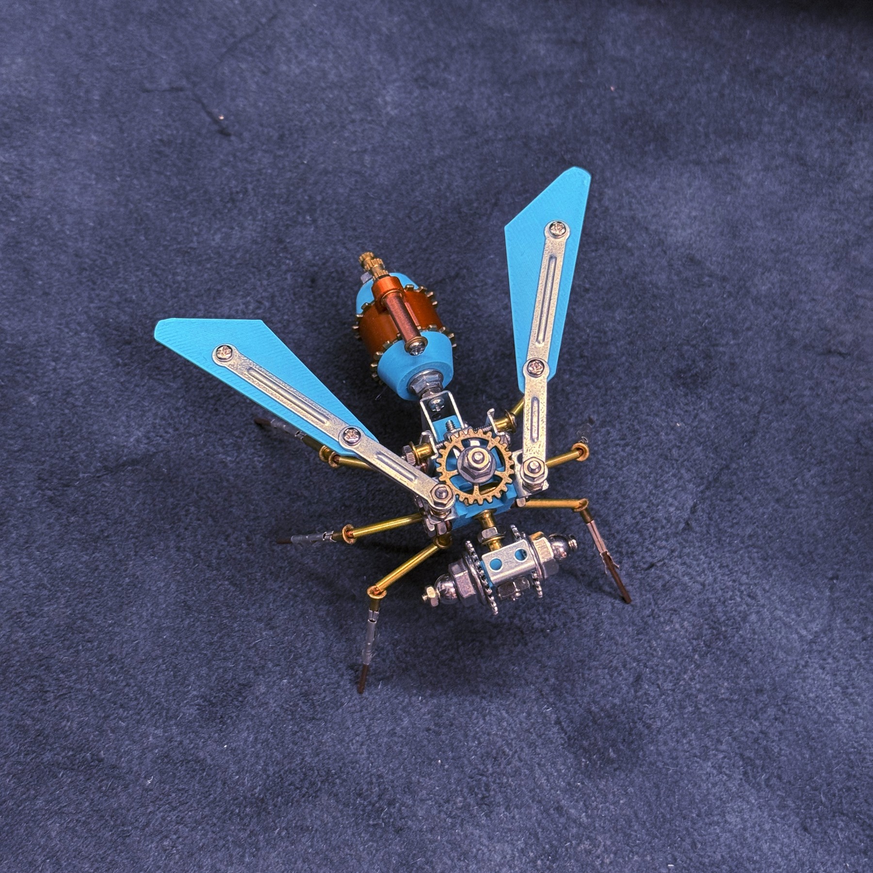 蒸汽朋克机械昆虫小果蝇金属拼装模型创意手工diy制作节日礼物,模玩/动漫/周边/娃圈三坑/桌游,国创拼装/成品机甲,淘宝优惠券,粉丝福利购,淘宝优惠卷