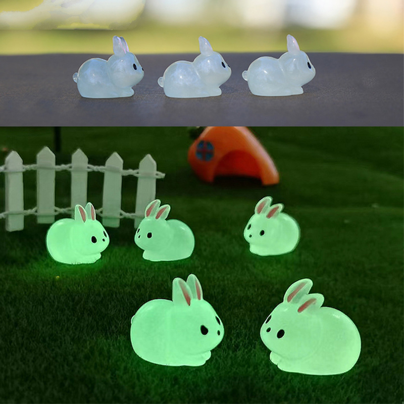 荧光粉树脂摆件儿童过家家玩具