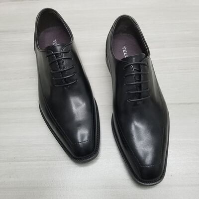 推荐整张皮商务风软底秋冬牛津鞋