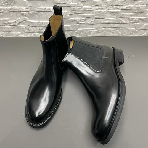 皮靴切尔西靴牛皮皮靴