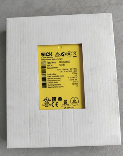 SICK西克 FX3-CPU000000 订货号:1043783  安全继电器 全新原装