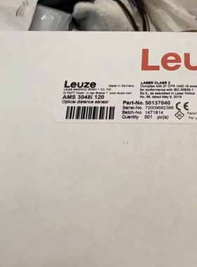 劳易测激光测距仪 AMS 3048i 120  50137040  全新原装传感器