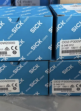西克SICK  激光测距传感器OD2-P300W200I0订货号6048912全新原装