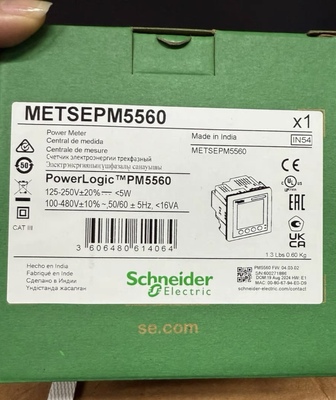 施耐德METSEPM5560电表，全新正品