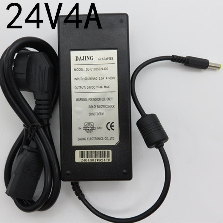 原装DAJING 24V4A电源适配器开关电源模块 数字 功放电源 4a 足安