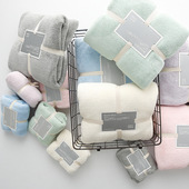 日式 吸水大浴巾毛巾成人儿童婴儿家用柔软情侣美容院裹胸速干沙滩