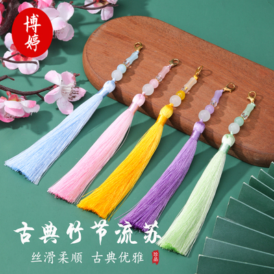 龙虾扣竹节流苏国风小众2025包挂