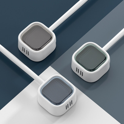 无死角马桶刷家用洗厕所清洁刷子带底座套装卫生间硅胶马桶刷