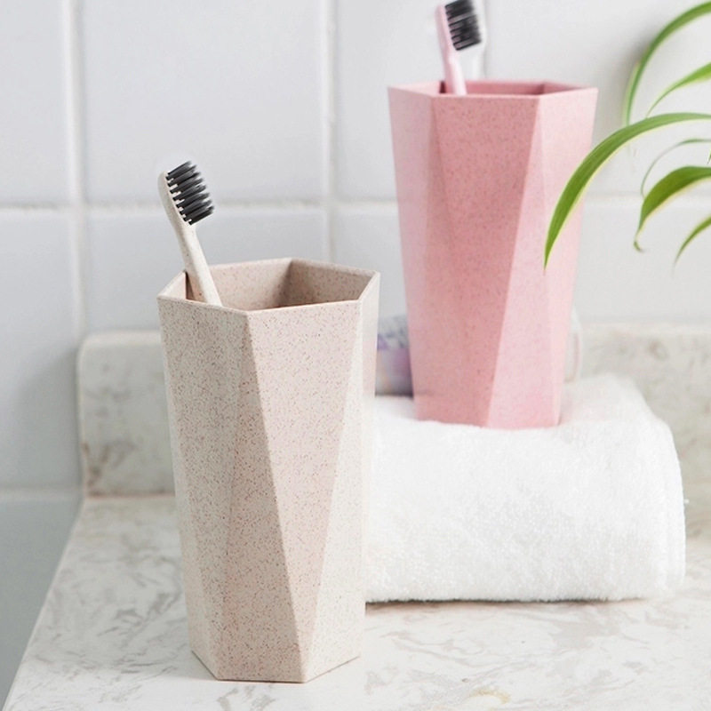 小麦秸秆漱口杯家用酒店洗漱杯刷牙杯子塑料水杯可印开业礼品LOGO,家庭/个人清洁工具,洗漱杯,淘宝优惠券,粉丝福利购,淘宝优惠卷