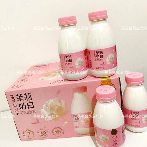 【山姆代购零食】茉莉奶白轻乳茶饮料 休闲饮料 满29包邮