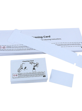 印维兼容Zebra p330I证卡打印机清洁卡斑马P330I清洁卡轮套装